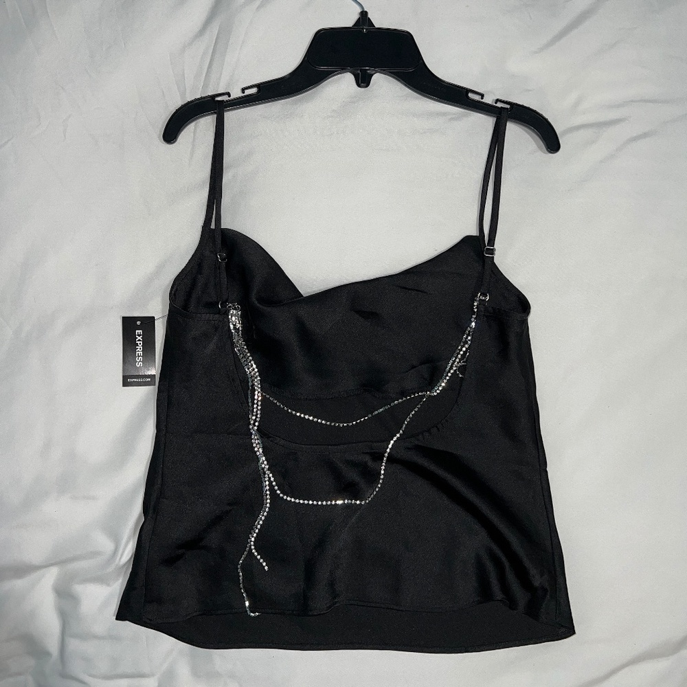 Express Chain Satin Cami